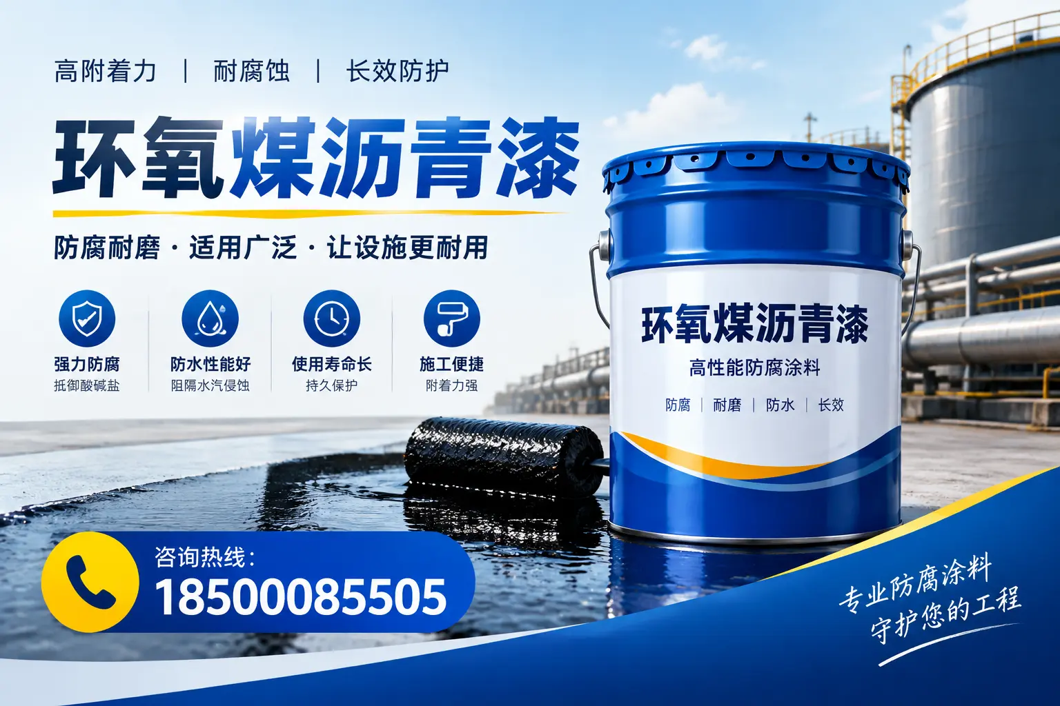 环氧煤沥青漆与其他涂料的对比分析，助力池州企业决策